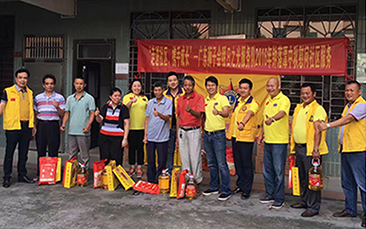 Guangdong Lions Club Tomorrow's Light Service Team serves Zhongluotan Community